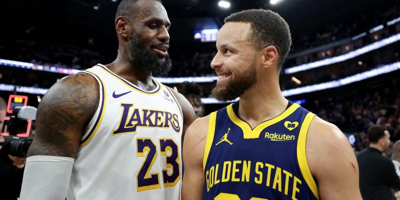 Draymond Green versuchte, mit LeBron und Steph den Matchmaker zu spielen