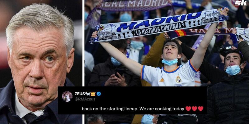 "Wir kochen heute", "Danke Ancelotti" – Fans reagieren, als der Veteran von Real Madrid im La-Liga-Duell gegen Rayo Vallecano startet