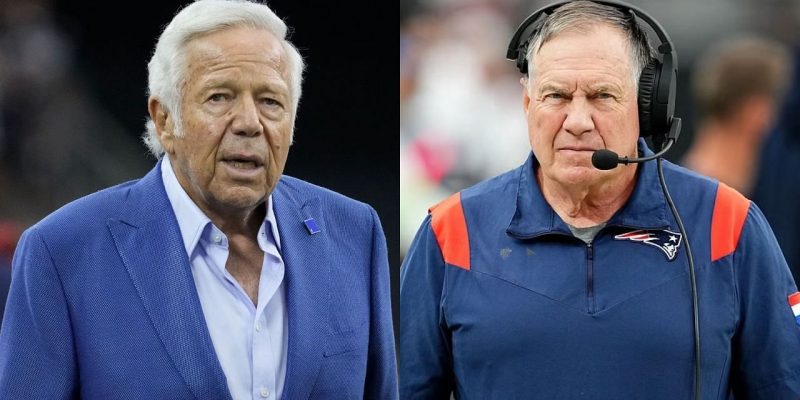 Laut Patriots-Insider trennt sich Robert Kraft nach der NFL-Saison 2023 von dem unter Beschuss stehenden Bill Belichick