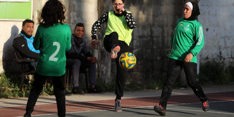 In Palästina kämpft eine Organisation darum, Kinder zum Spielen zu bewegen