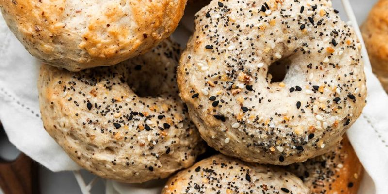 Die perfekten griechischen Joghurt-Bagels