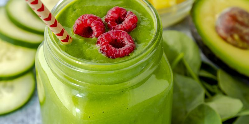 Avocado-Himbeeren-Smoothie