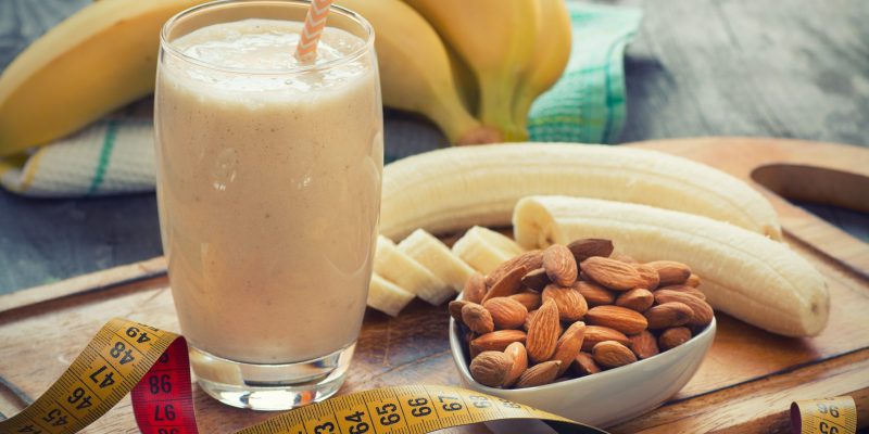 Bananen-Mandel-Smoothie