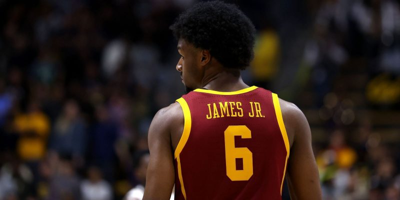 "Ich denke, es ist sehr gut möglich": CBB-Insider sagt, Bronny James habe große Chancen, in der nächsten Saison in der NBA zu sein