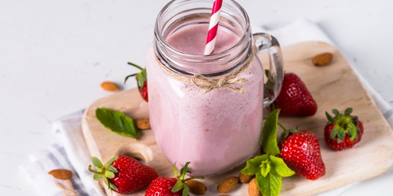 Erdbeeren-Joghurt-Smoothie