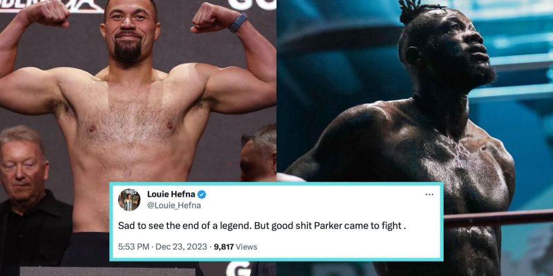 Joseph Parker: „Traurig, das Ende einer Legende zu sehen“