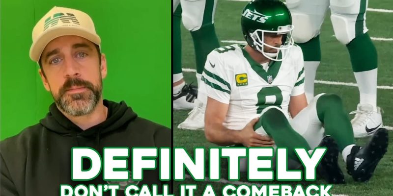 Nur Jets-Fans dachten, Aaron Rodgers würde zurückkommen