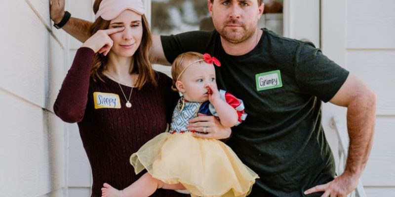 Halloween-Kostümideen für die ganze Familie mit Baby