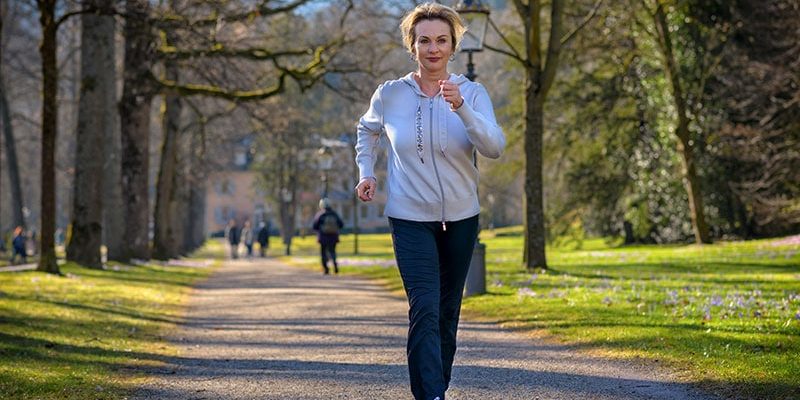 Schnelles Gehen kann helfen, Typ-2-Diabetes vorzubeugen